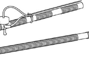 AirLife Adult 5ft Single-Limb Portable Ventilator Circuit 10/Case