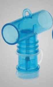 AirLife Valved Tee Adapter 22mm OD X 22mm OD, 30/Case