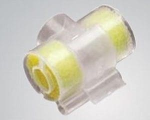 AirLife HME Adult Trach w/Suction Port, 15mm Female for Trach Tube, 50/Case