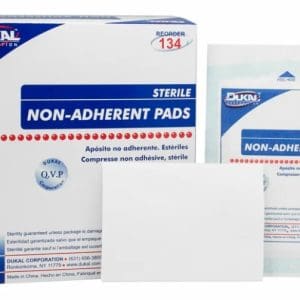 Dukal Non Adherent Pad 3" x 4", Sterile, 100/box