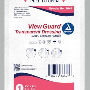 View Guard Transparent Dressings, 2 3/8" x 2 3/4", 100/box