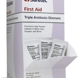 Triple Antibiotic Ointment, 0.9 g Pouch, 144/box