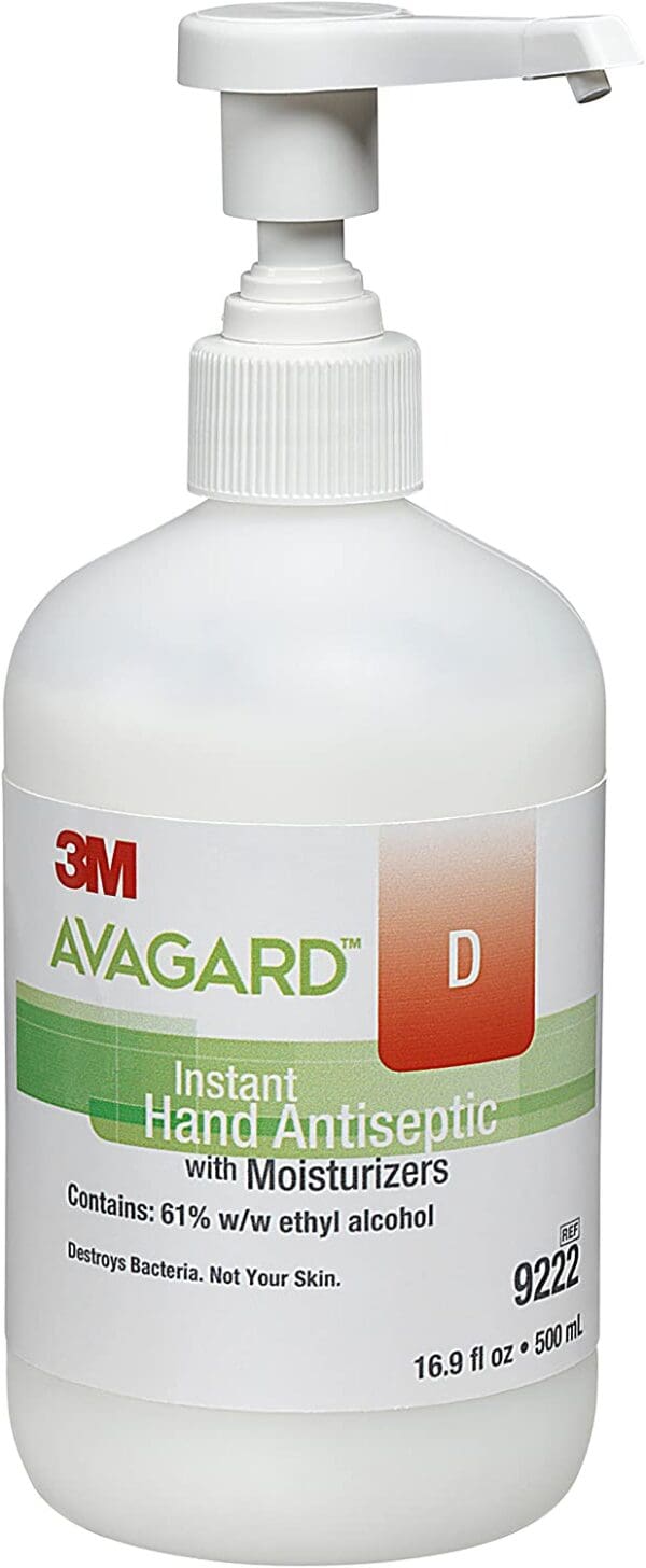 Avagard D 3M Healthcare Sanitizer Hand Gel with Moisturizer, 16.9 Fluid Ounce, 9222