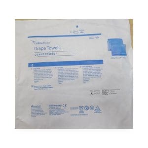 Cardinal Drape Towel Sterile with Adhesive 60/case