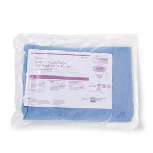 Cardinal Health Under-buttocks Drape Sheet w/Fluid Pouch 20/Case