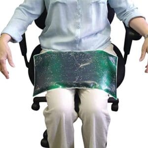 Weighted Gel Lap Pad, 5 pounds, Green