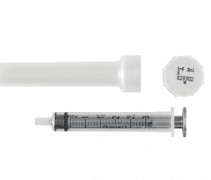 3mL Reg Luer-slip Tip Syringe (100/BX / 10BX/CS) [REF # 8881513918]