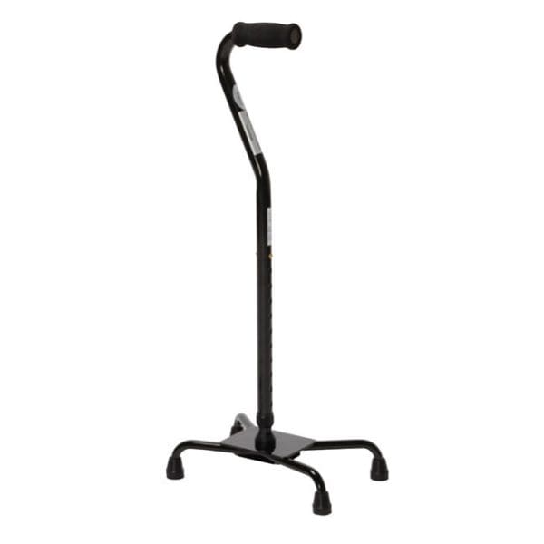 Cane, Push Button, Heavy Duty, 29" to 38" 500 lb, Black, Steel  **Each**