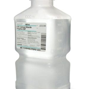 Irrigation Solution 0.9% Sodium Chloride, 1,000 mL Bottle