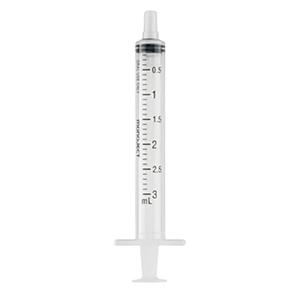 Monoject™ Oral Medication Syringe 3 mL Tip W/O Safety 100/BX