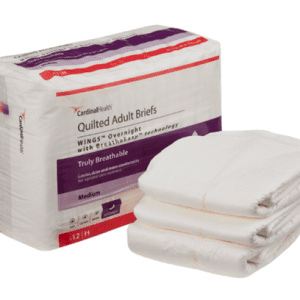 WINGS™ Overnight Quilted Briefs w/ BreatheEasy™ Tech - Overnight Absorbency