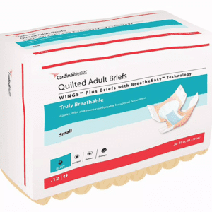 WINGS™ Plus Quilted Briefs with BreatheEasy™ Technology — Heavy Absorbency