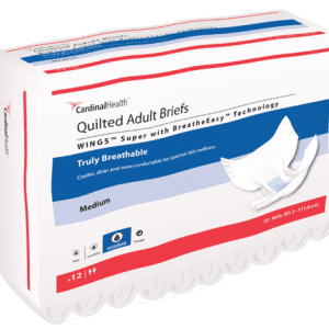 WINGS™ Super Quilted Briefs with BreatheEasy™ Technology — Maximum Absorbency