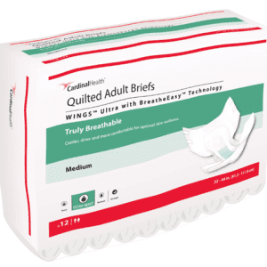 WINGS™ Ultra Quilted Briefs with BreatheEasy™ Technology — Extra Heavy Absorbency