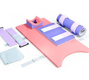 Xodus The Pink Pad XL - Trendelenburg Positioning Kit, 3/Case